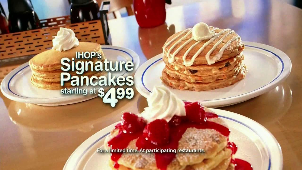 Ihop Pancakes Commercial