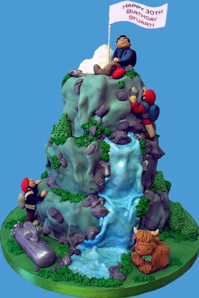 Mountain Cake Ideas