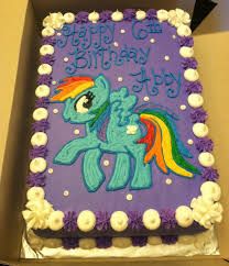 5 Photos of My Little Pony Sheet Cakes Ideas