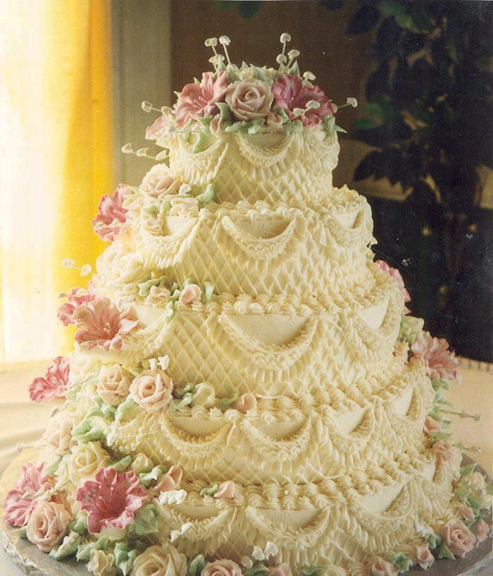 Old-Fashioned Wedding Cake