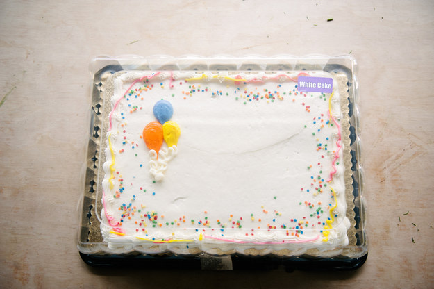 Plain Birthday Sheet Cake