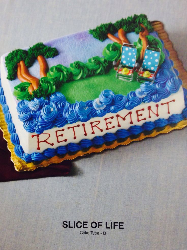 Retirement Sheet Cakes