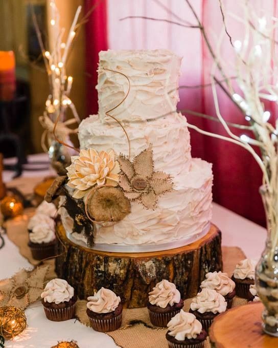 10 Photos of Rustic 25th Anniversary Cakes