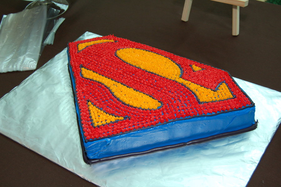 Superman Cake