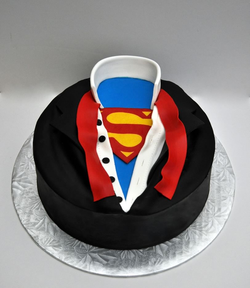 Superman Grooms Cake Ideas