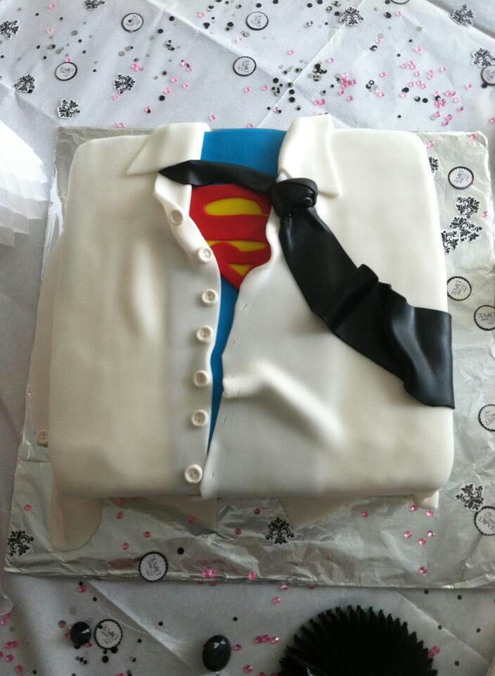 Superman Grooms Cake Ideas