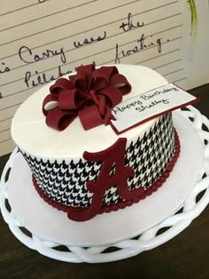 Alabama Birthday Cake