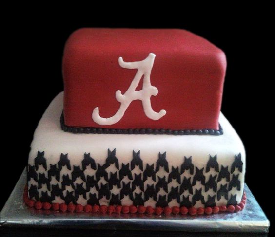 Alabama Roll Tide Birthday Cakes