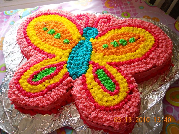 Butterfly Birthday Cake Idea