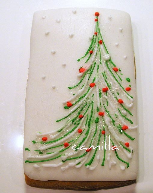 Christmas Tree Cake