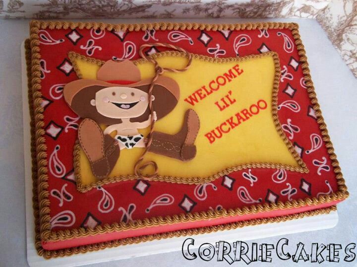 8 Photos of Rodeo Sheet Cakes