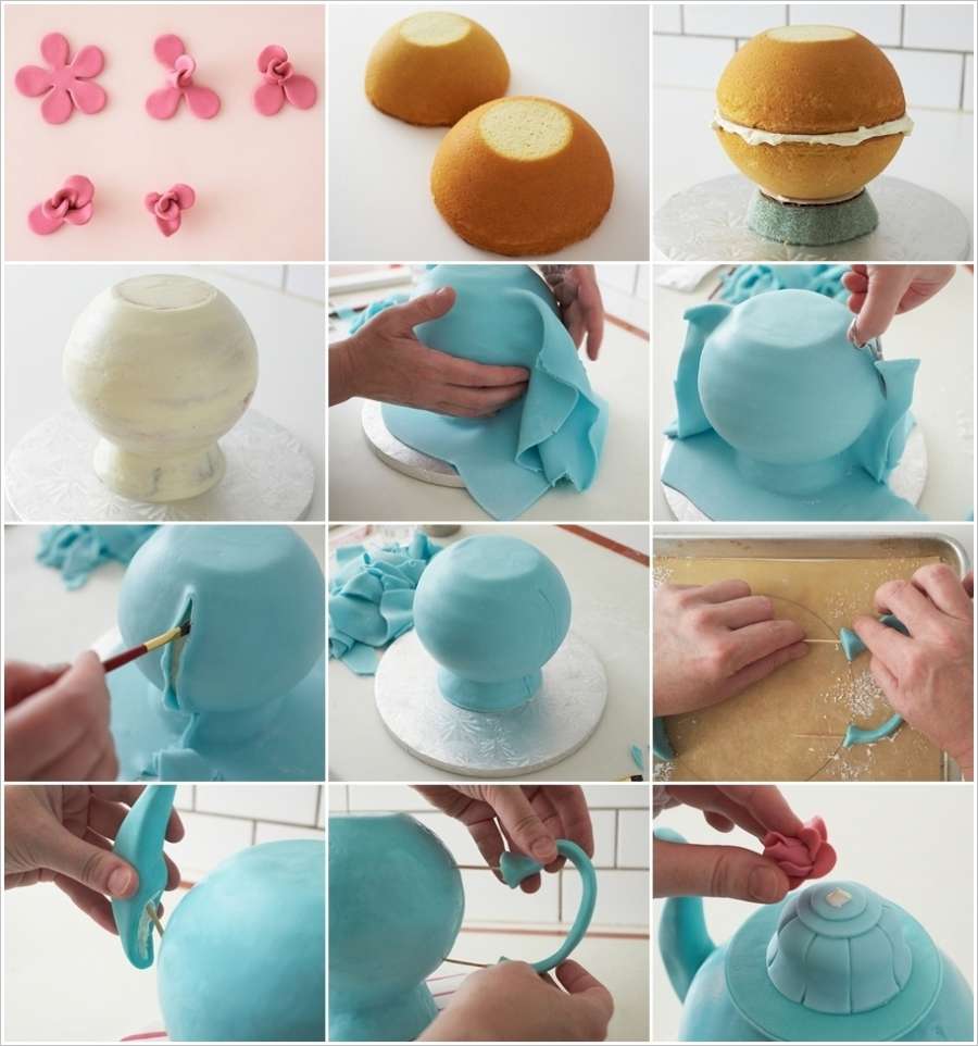 How Make Teapot Cake