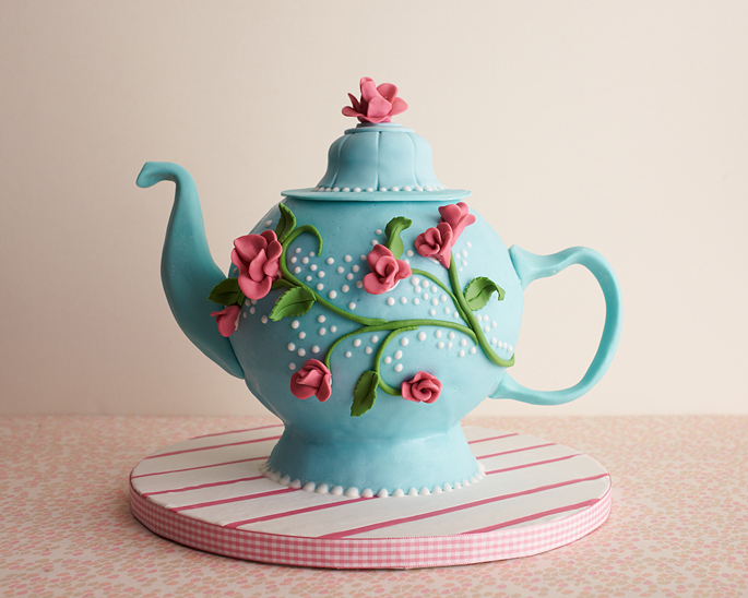 How to Make Teapot Birthday Cakes