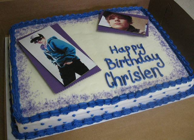 Justin Bieber Cake