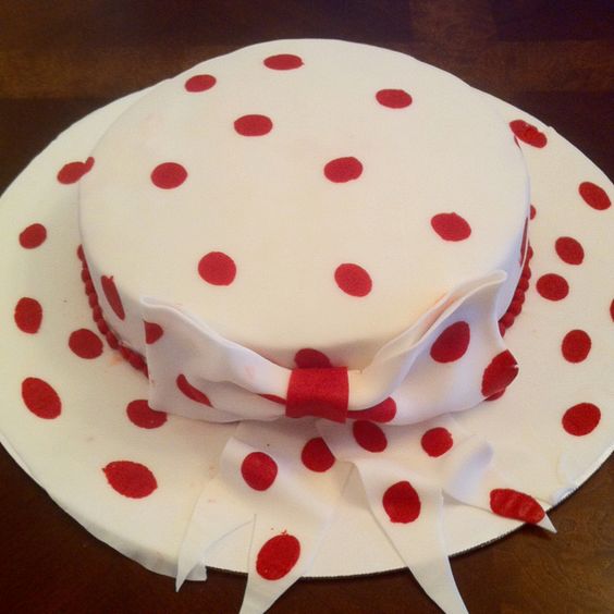 Kentucky Derby Hat Cake