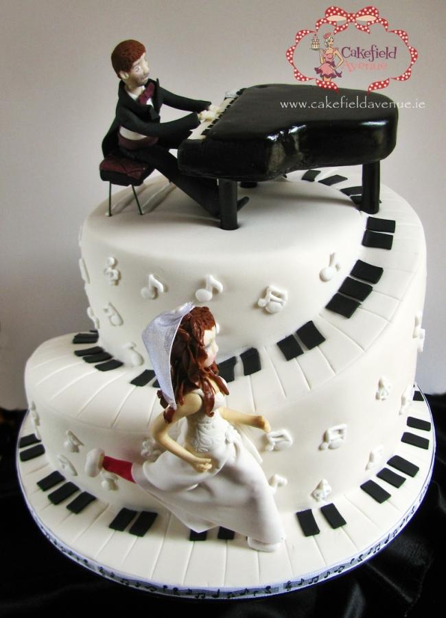 Piano Wedding Cake