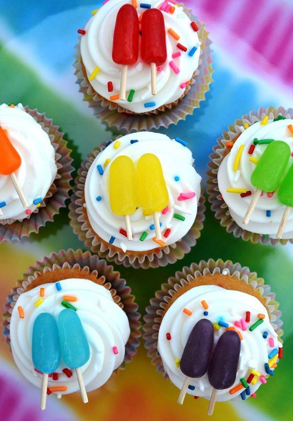 Popsicle Mini-Cupcakes