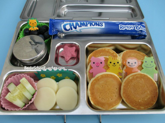 School Lunch Mini Pancakes