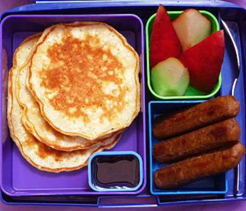 School Lunch Pancakes