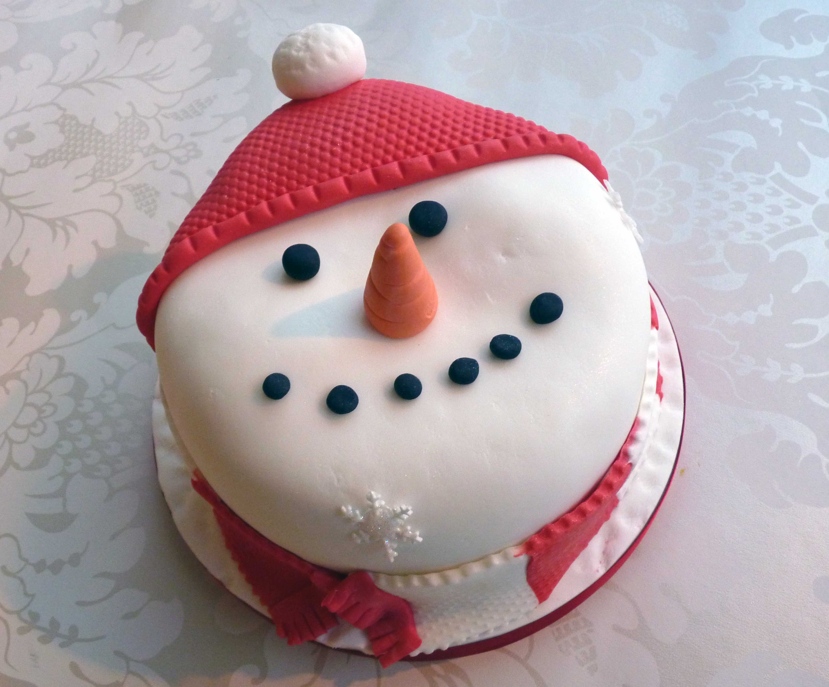 Snowman Birthday Cake Ideas