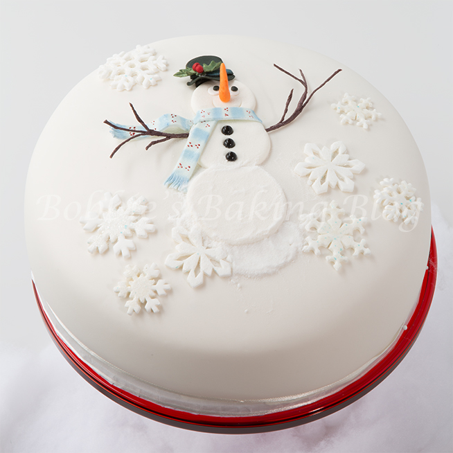 11 Photos of Snowman Decorated Cakes