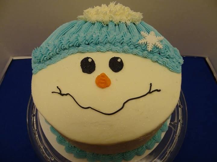 Snowman Cake Decorating Ideas