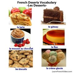 Types of French Desserts