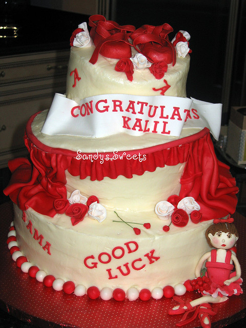 University of Alabama Graduation Cake