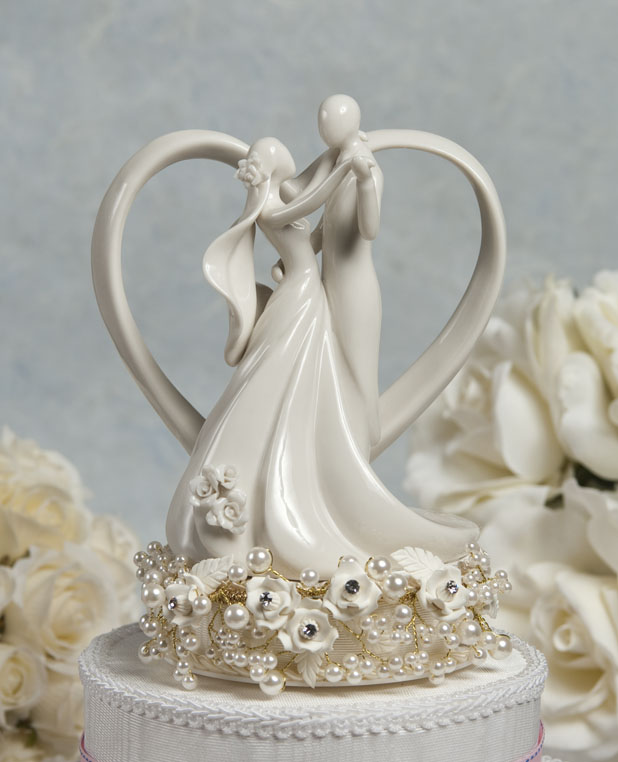 Vintage Wedding Cake Topper