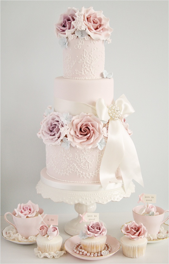 Vintage Wedding Cake