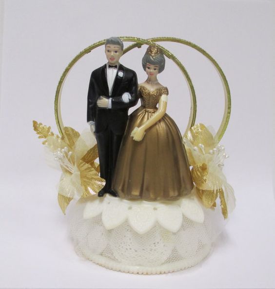 Wilton 50th Anniversary Cake Topper