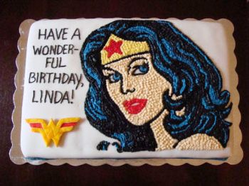 Wonder Woman Cake