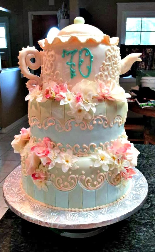 70th Birthday Cake Ideas