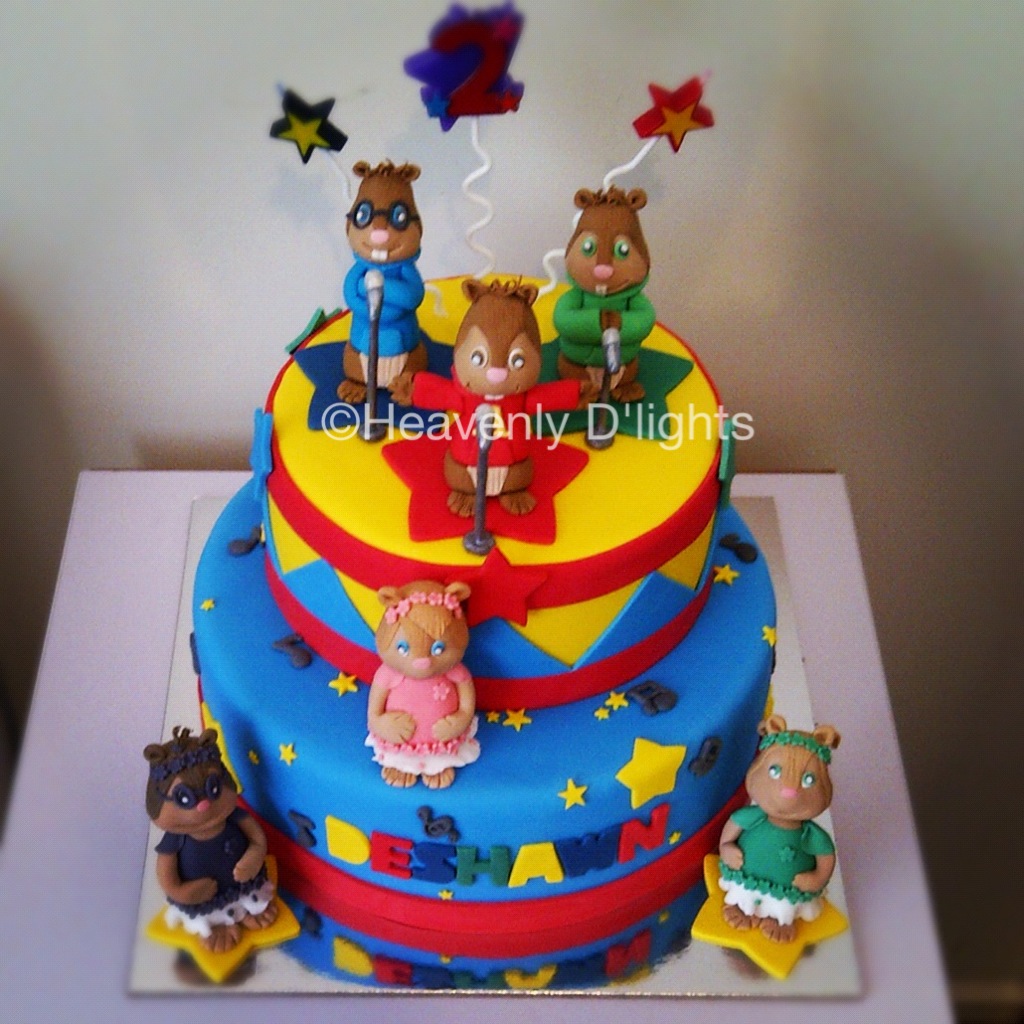 8 Alvin And The Chipmunks Bday Cakes Photo Alvin And Chipmunks