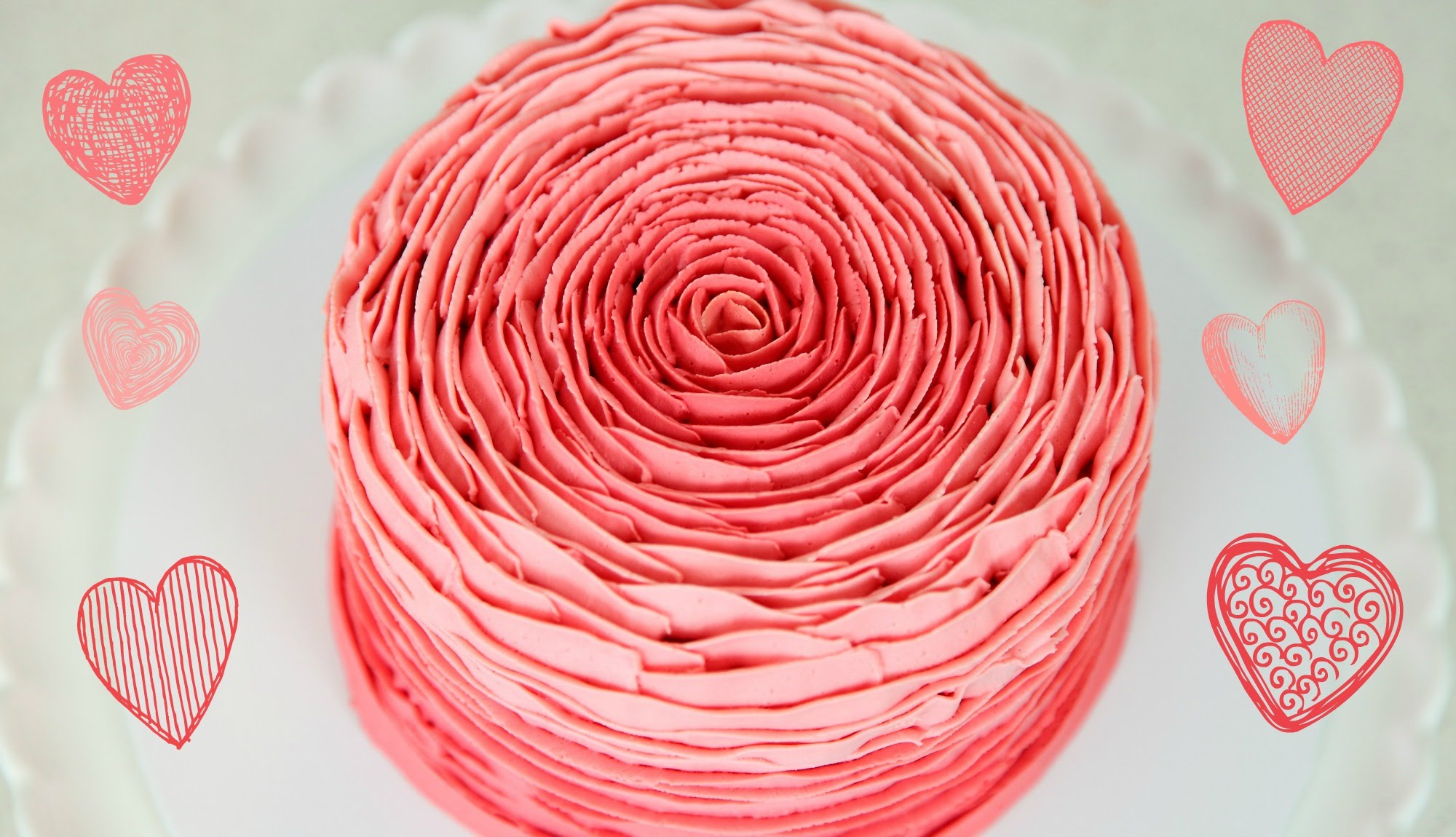 Cake Decorating Roses Buttercream