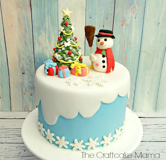 Christmas Fondant Cake Ideas