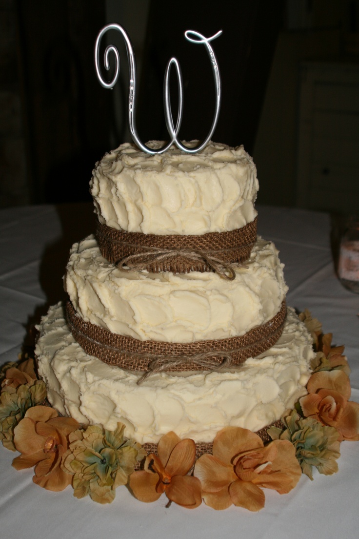 Country Style Wedding Cake