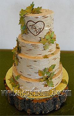 Country Style Wedding Cake