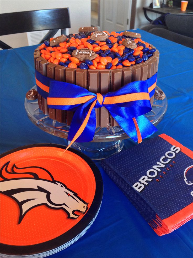 Denver Broncos Super Bowl Cake