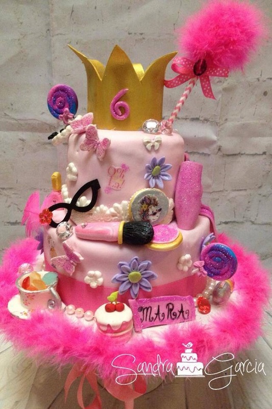 Fancy Nancy Birthday Cake