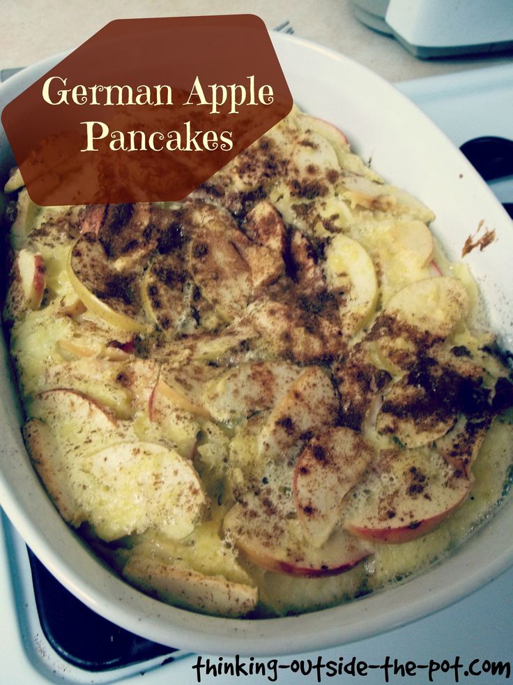 German Apple Pancake