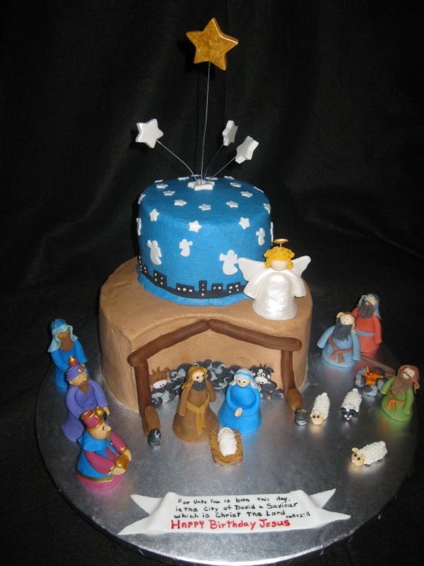 Happy Birthday Jesus Cake