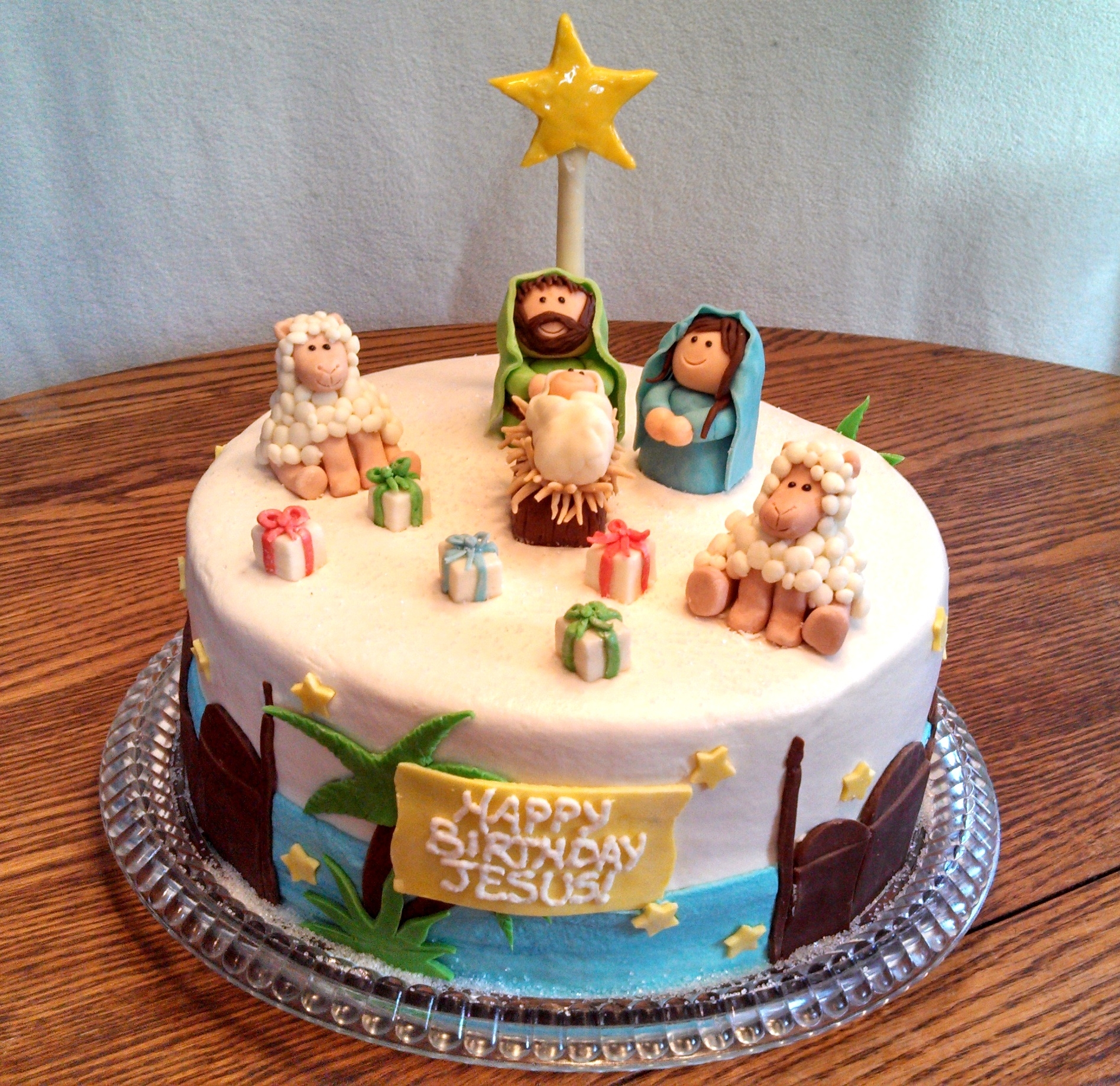 Happy Birthday Jesus Cake