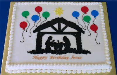 Happy Birthday Jesus Cake