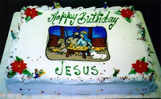 Happy Birthday Jesus Cake