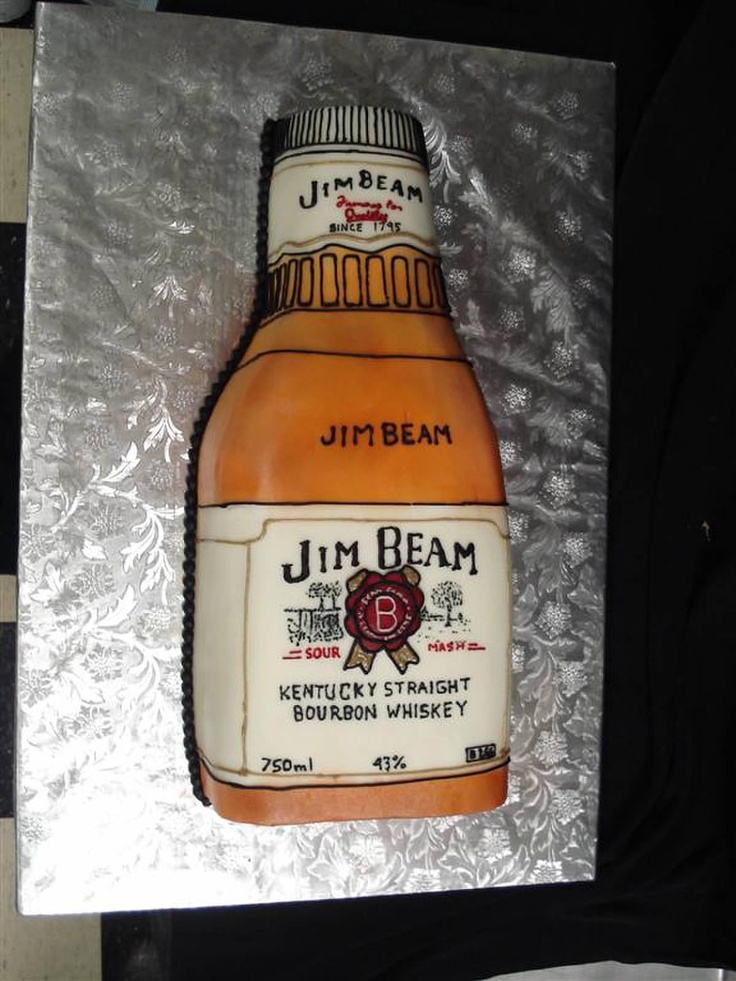 11 Photos of Whisky Bottle Groom's Cakes