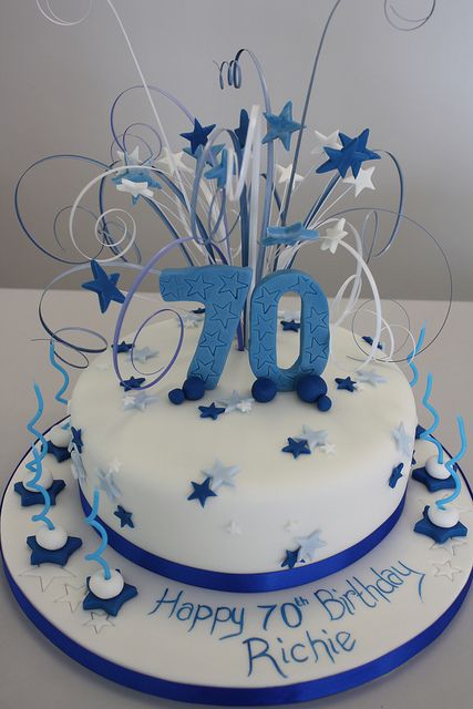 Man 70th Birthday Cake Ideas