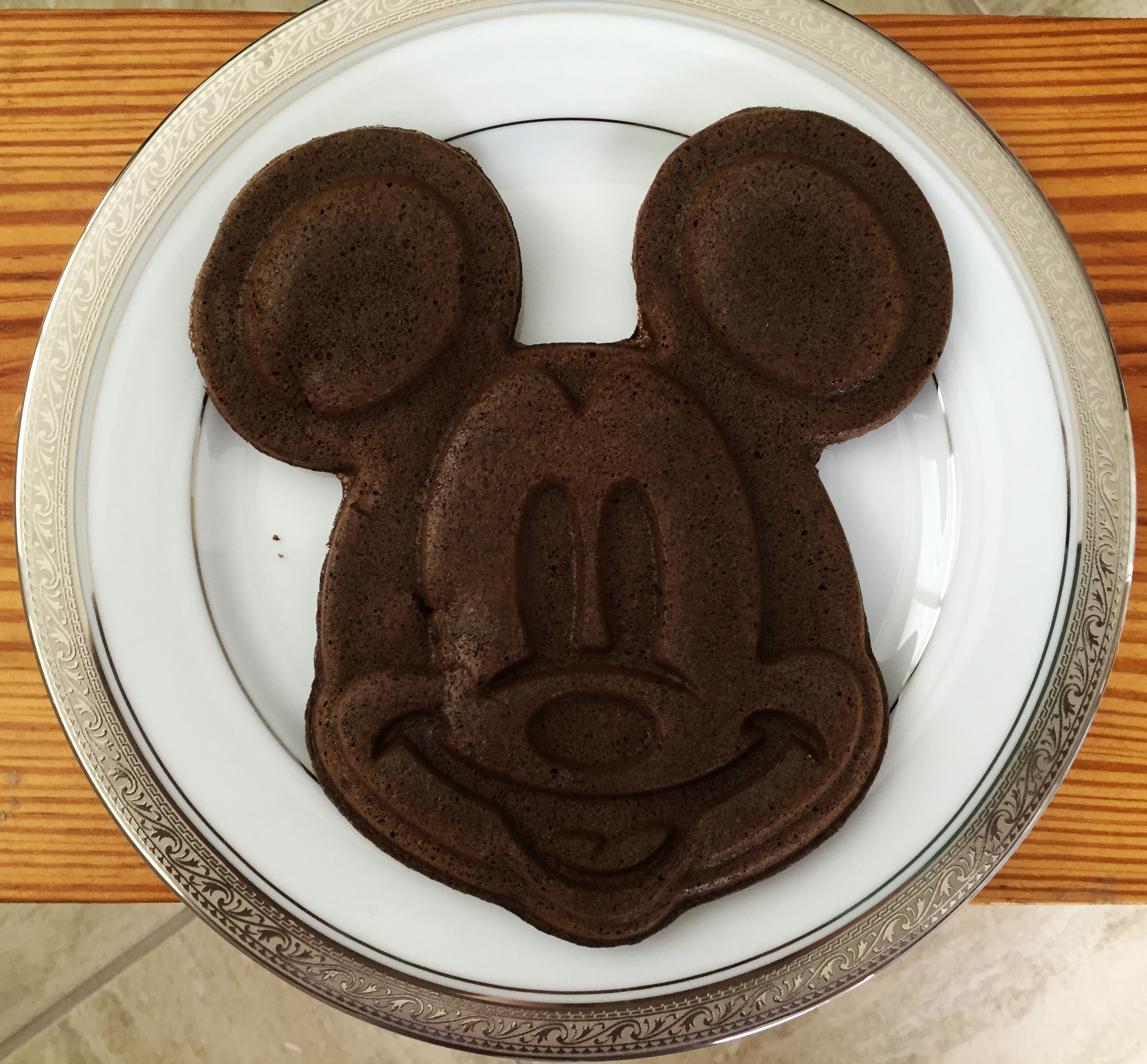 Mickey Mouse Shaped Pancakes