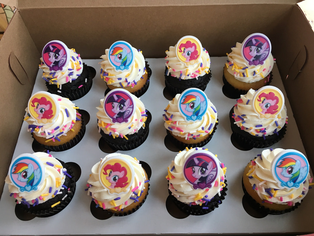 My Little Pony Cupcake Rings