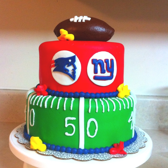 Super Bowl Football Cake Ideas